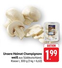 Champignons weiß im Angebot bei EDEKA in Ludwigshafen Champignons weiß Angebote von Unsere Heimat bei EDEKA Ludwigshafen für 1,99 €