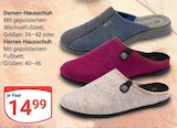 Damen-Hausschuh im Angebot bei GLOBUS in Pirmasens Damen-Hausschuh Angebote bei GLOBUS Pirmasens für 14,99 €