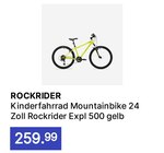Decathlon Jena - Kinderfahrrad Mountainbike Rockrider Expl 500 gelb Angebot im Prospekt Kinderfahrrad Mountainbike Rockrider Expl 500 gelb bei Decathlon im Jena Prospekt für 259,99 €