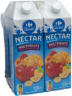 Nectar multifruits à base de concentrés à Carrefour Market dans Merckeghem