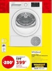 Sèche-linge pompe à chaleur 8 kg - WHIRLPOOL - Super U à Castres Sèche-linge pompe à chaleur 8 kg - WHIRLPOOL en promo chez Super U Castres à 399,00 €