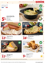 Prix et réduction Aligot dans le prospectus Auchan Hypermarché en cours Offre Aligot dans le catalogue Auchan Hypermarché du moment à la page 17