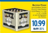 Pilsener im Angebot bei diska in Schneeberg Pilsener Angebote von Warsteiner bei diska Schneeberg für 10,99 €