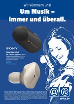 aetka Prospekt "Wir kümmern uns! Um Musik - immer und überall.", 1 Seiten, für Mörfelden-Walldorf, 24.01.2020 - 30.03.2020 aetka Prospekt "Wir kümmern uns! Um Musik - immer und überall.", 1 Seiten, für Mörfelden-Walldorf, 24.01.2020 - 30.03.2020