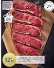 Viande Bovine : Faux Filet ou Faux Filet à Griller - Jean Rozé en promo chez Intermarché Cannes à 12,90 €