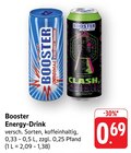 Original Energy Drink im Angebot bei EDEKA in Bietigheim-Bissingen Original Energy Drink Angebote von Booster bei EDEKA Bietigheim-Bissingen für 0,69 €