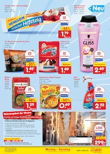 Nudeln im Netto Marken-Discount Prospekt "Aktuelle Angebote" mit 73 Seiten (Braunschweig)