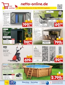 Rasenmäher im Netto Marken-Discount Prospekt "Aktuelle Angebote" mit 60 Seiten (Fürth)