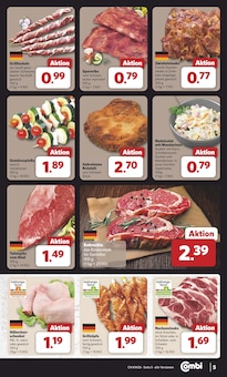 Gulasch Angebot im aktuellen combi Prospekt auf Seite 5