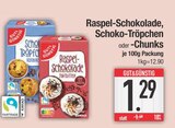 Aktuelles Raspel-Schokolade Angebot bei EDEKA in Ingolstadt ab 1,29 €