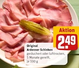 Original Ardenner Schinken Angebote bei REWE Dorsten für 2,49 €