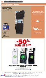 Offre Chaussettes Homme dans le catalogue Carrefour Market du moment à la page 8