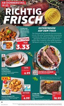 Schweinefilet im Kaufland Prospekt "KNÜLLER" mit 68 Seiten (Jena)