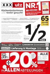 Aktueller XXXLutz Möbel & Einrichtung Prospekt in Breitenbach und Umgebung, "NR.1 BEI KÜCHEN" mit 4 Seiten, 03.10.2026 - 16.10.2026