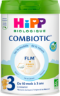 LAIT BIO COMBIOTIC FLM 3  HIPP - HIPP dans le catalogue Auchan Supermarché