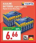 Aktuelle Batterie Angebote bei Marktkauf in Bielefeld Aktuelles Alkaline-Batterien Longlife Power Cube Mignon AA Angebot bei Marktkauf in Bielefeld ab 6,66 €