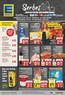 Hähnchen im EDEKA Prospekt "Aktuelle Angebote" mit 26 Seiten (Essen)