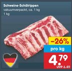 Aktuelles Schweine-Schälrippen Angebot bei Netto Marken-Discount in Ludwigshafen (Rhein) ab 4,79 €