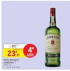 Irish Whiskey - Jameson - Intermarché Super à Saint-Étienne Irish Whiskey - Jameson en promo chez Intermarché Super Saint-Étienne à 23,31 €