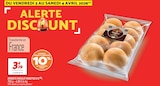 Beignets Chocolat Noisettes x 10 en promo à 3,29 € chez Netto Beignets Chocolat Noisettes x 10 dans le catalogue Netto