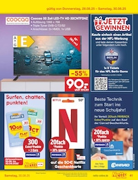 Fernseher Angebot im aktuellen Netto Marken-Discount Prospekt auf Seite 59