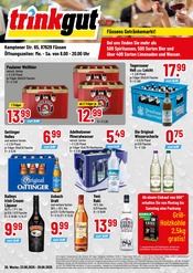 Aktueller Trinkgut Getränkemarkt Prospekt in Seeg und Umgebung, "Füssens Getränkemarkt!" mit 4 Seiten, 23.06.2025 - 28.06.2025