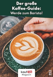 Aktueller kaufDA Magazin Prospekt mit Cappuccino, "Kaffee Guide", Seite 1