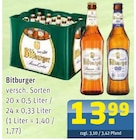 Aktuelle Bitburger Angebote bei Getränke Arena in Witten Aktuelles Bitburger 20 x 0,5 Liter Angebot bei Getränke Arena in Witten ab 13,99 €