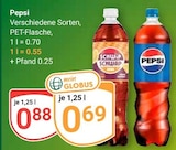Schwip Schwap Angebote von Pepsi bei GLOBUS Braunschweig für 0,69 €
