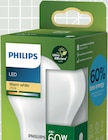 Ampoule LED Ultra Efficient Forme Standard E27 60W Blanc Chaud - Philips à 7,50 € dans le catalogue Intermarché Express