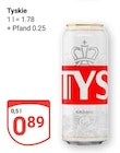 Aktuelle Tyskie Angebote bei GLOBUS in Oberhausen Aktuelles Tyskie Angebot bei GLOBUS in Oberhausen ab 0,89 €