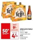 Promo BIÈRE LEFFE TRIPLE à 9,45 € dans le catalogue Auchan Supermarché à Jouy-en-Josas