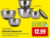Edelstahl Schüssel-Set im Angebot bei Lidl in Solingen Edelstahl Schüssel-Set Angebote bei Lidl Solingen für 12,99 €