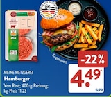 ALDI SÜD Parsdorf - Hamburger Angebot im Prospekt Hamburger bei ALDI SÜD im Parsdorf Prospekt für 4,49 €