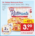 Ristorante Pizza im Angebot bei Netto Marken-Discount in Ansbach Ristorante Pizza Angebote von Dr. Oetker bei Netto Marken-Discount Ansbach für 3,99 €