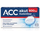 ACC akut 600 mg Hustenlöser bei LINDA Premiumapotheke im Mainz-Kostheim Prospekt für 10,49 €
