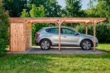 Carport bois 3x5 + local bois 3,6m² à Brico Dépôt dans Les Mesnuls