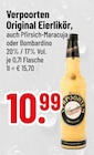 Original Eierlikör im Angebot bei Trinkgut in Regensburg Original Eierlikör Angebote von Verpoorten bei Trinkgut Regensburg für 10,99 €
