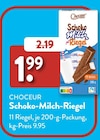 Schoko-Milch-Riegel im ALDI SÜD Prospekt Schoko-Milch-Riegel von Choceur im aktuellen ALDI SÜD Prospekt für 1,99 €