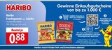 Haribo Fruchtgummi oder Lakritz Angebote bei famila Nordost Lüneburg für 0,88 €