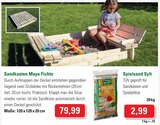 Sandkasten Maya Fichte Angebote bei ZG Raiffeisen Baustoffe Freiburg für 2,99 €