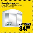 Spiegelschrank Angebot in Kyritz, Prignitz Spiegelschrank im aktuellen Prospekt bei tejo's SB Lagerkauf in Kyritz, Prignitz