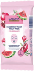 Masque visage en tissu ✪ - LACURA en promo à 3,79 € chez Aldi Masque visage en tissu ✪ - LACURA dans le catalogue Aldi