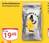 Kaffeebohnen Angebote von Gorilla bei GLOBUS Rüsselsheim für 19,49 €