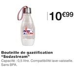 Bouteille de gazéification - Sodastream en promo chez Monoprix Rouen à 10,99 €