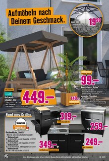 Aktueller Hornbach Prospekt "Dein Wille verlegt Deine Terrasse." Aktueller Hornbach Prospekt