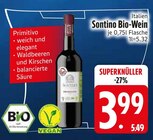 Bio-Wein Primitivo von Sontino im aktuellen EDEKA Prospekt für 3,99 €