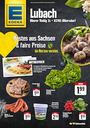 EDEKA Prospekt für Zittau: "Bestes aus Sachsen & faire Preise", 2 Seiten, 24.03.2025 - 29.03.2025