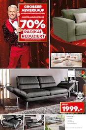 Sofa im porta Möbel Prospekt in Hennef Aktueller porta Möbel Prospekt mit Sofa, "60 JAHRE MÖBILÄUM", Seite 4