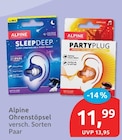 Ohrenstöpsel von Alpine im aktuellen budni Prospekt